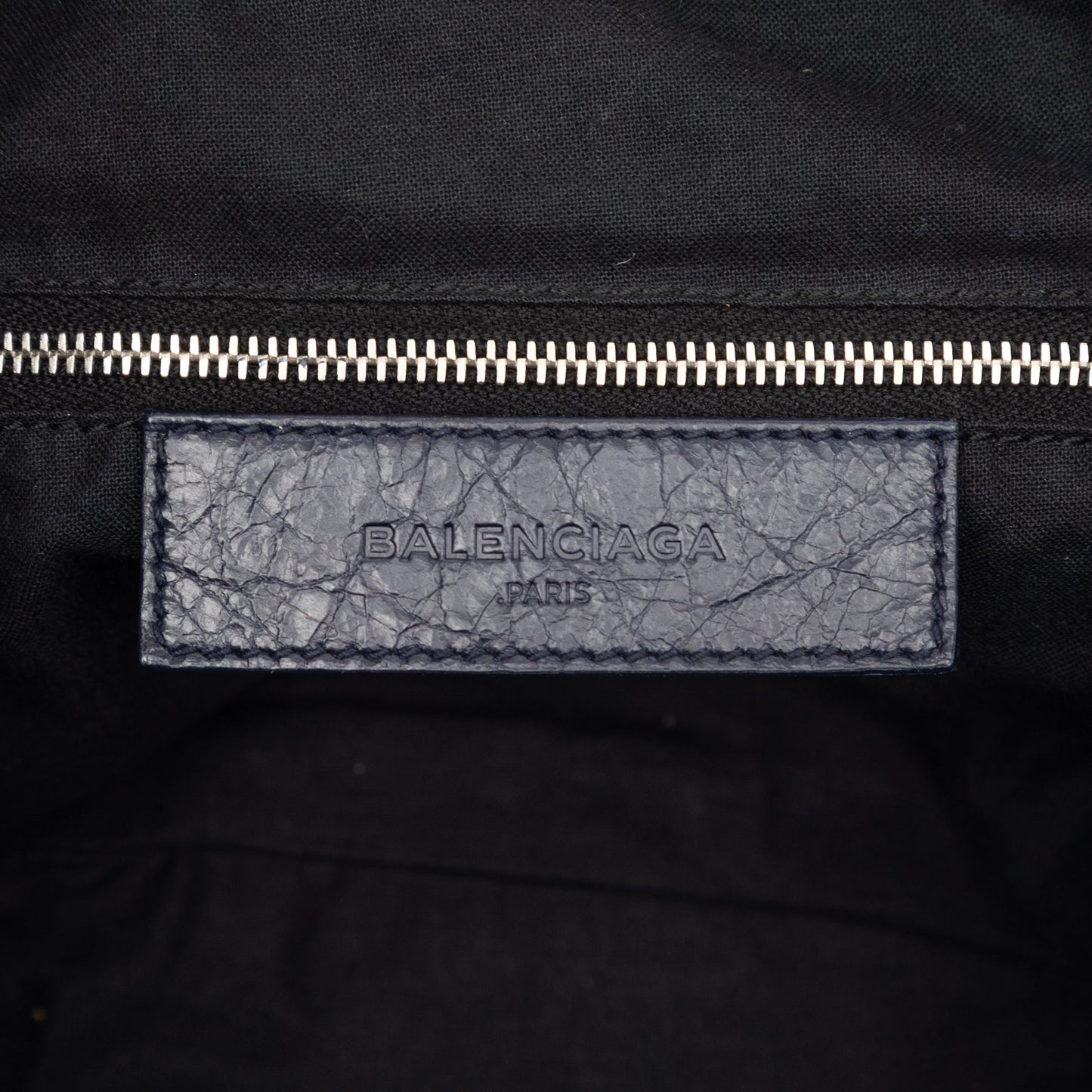 Balenciaga Lambskin Motocross Classic Traveler Backpack