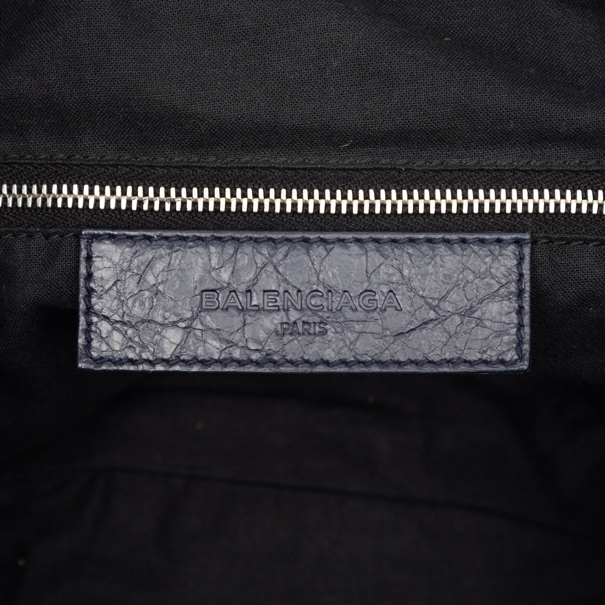 Balenciaga Lambskin Motocross Classic Traveler Backpack