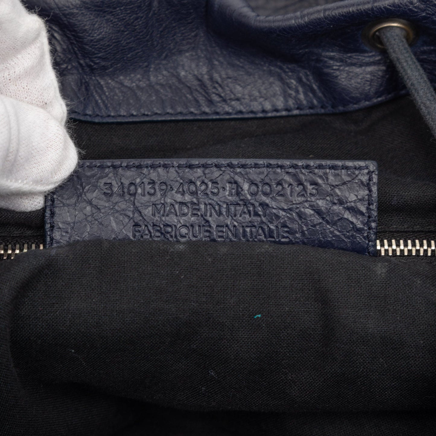 Balenciaga Lambskin Motocross Classic Traveler Backpack