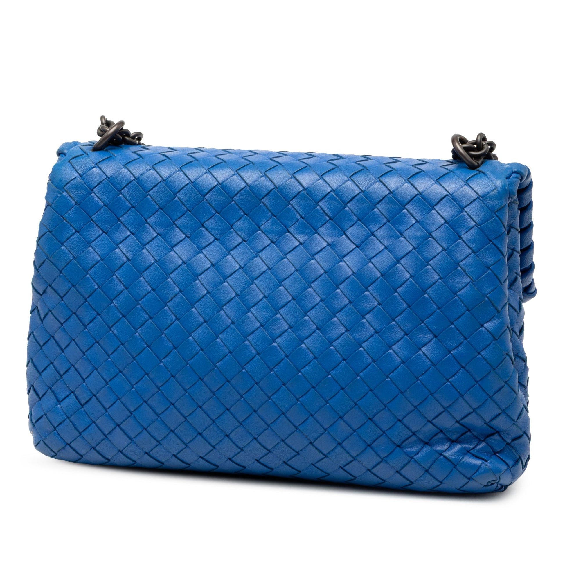 Bottega Veneta Small Nappa Intrecciato Olimpia Shoulder Bag