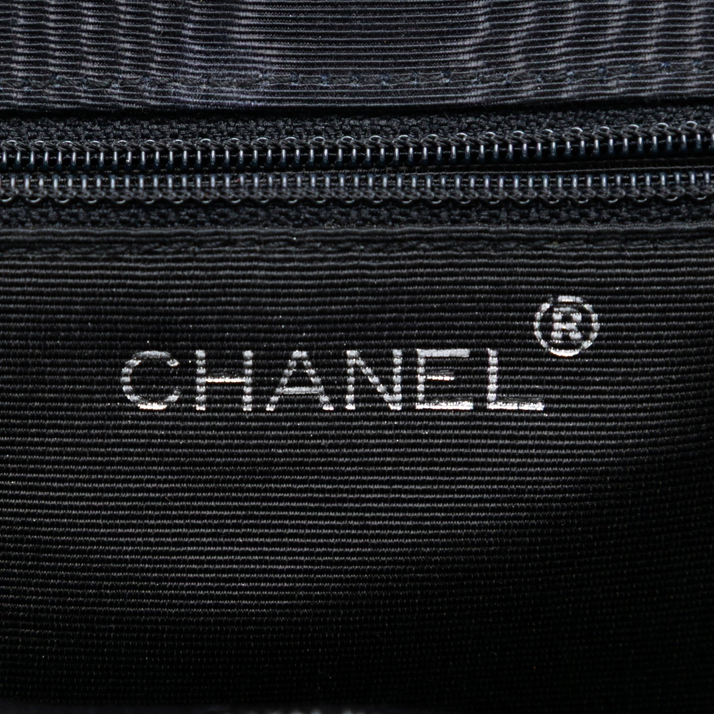 Chanel CC Silk Grosgrain Handbag