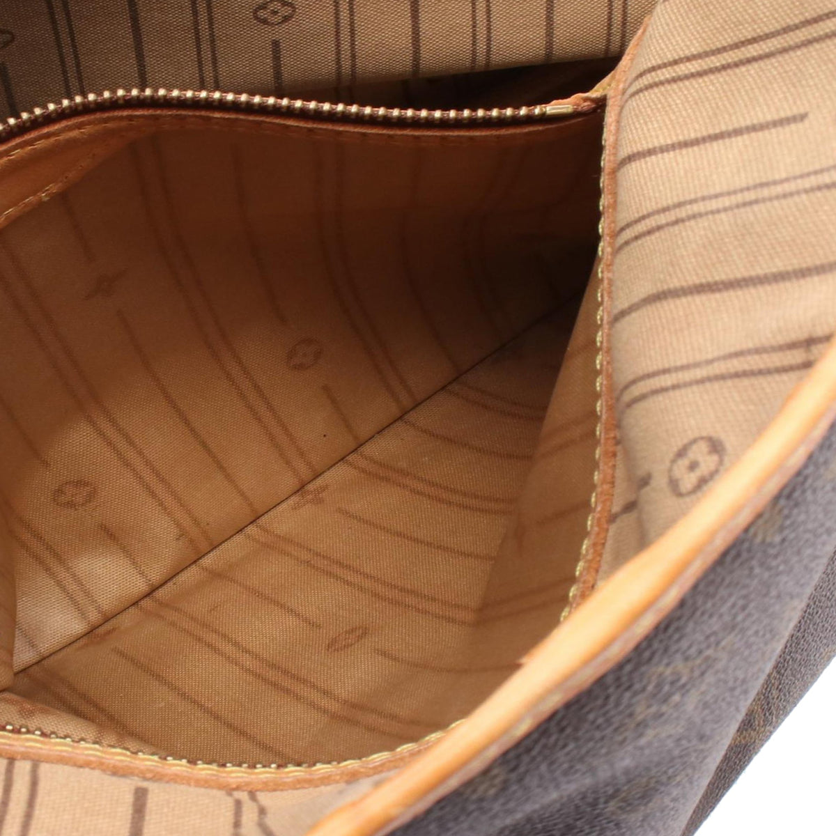 Louis Vuitton Monogram Neverfull Inside Out MM — Brown
