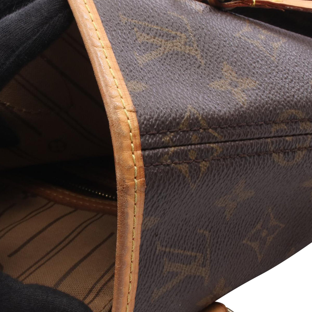 Louis Vuitton Monogram Neverfull Inside Out MM — Brown