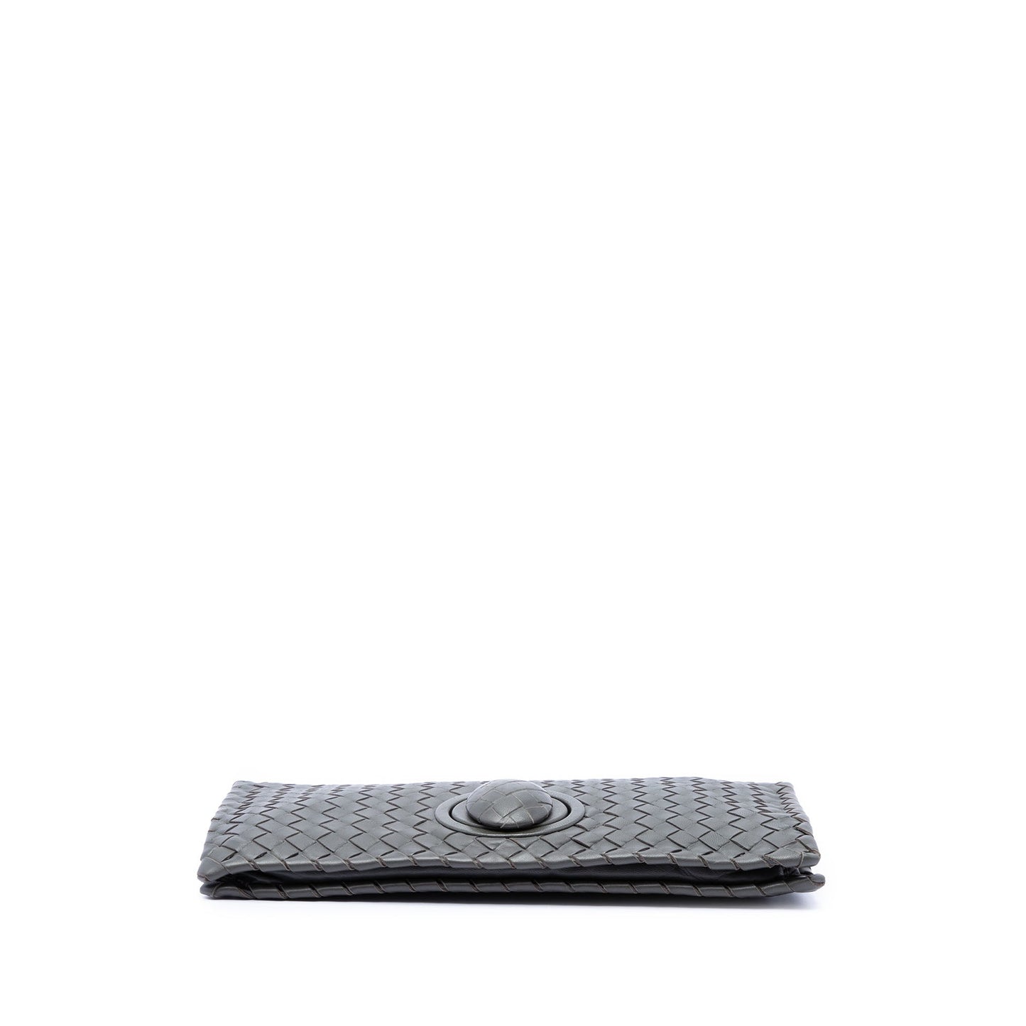 Bottega Veneta Nappa Intrecciato Turn Lock Clutch