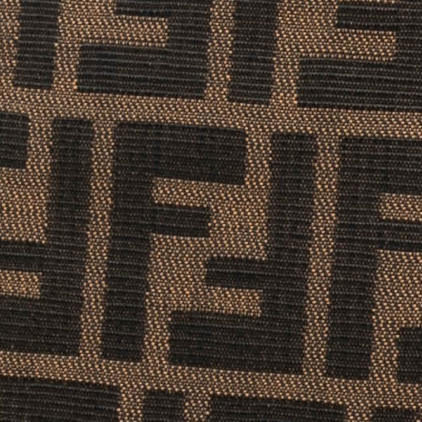 Fendi Zucca Canvas Shoulder Bag