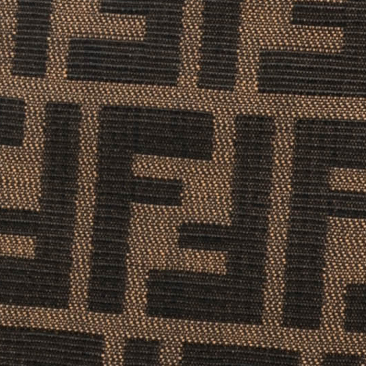 Fendi Zucca Canvas Shoulder Bag