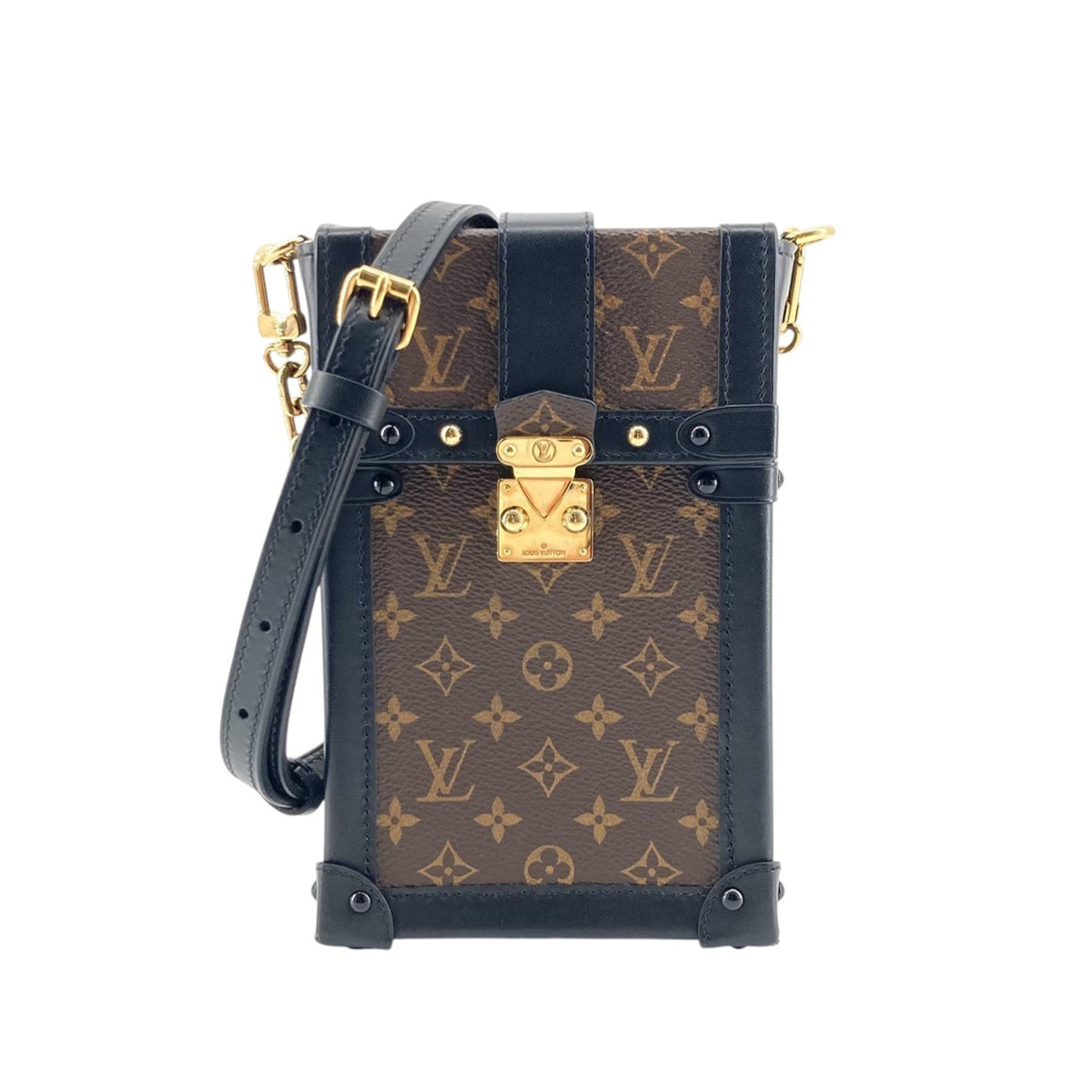 Louis Vuitton Monogram Pochette Trunk Verticale