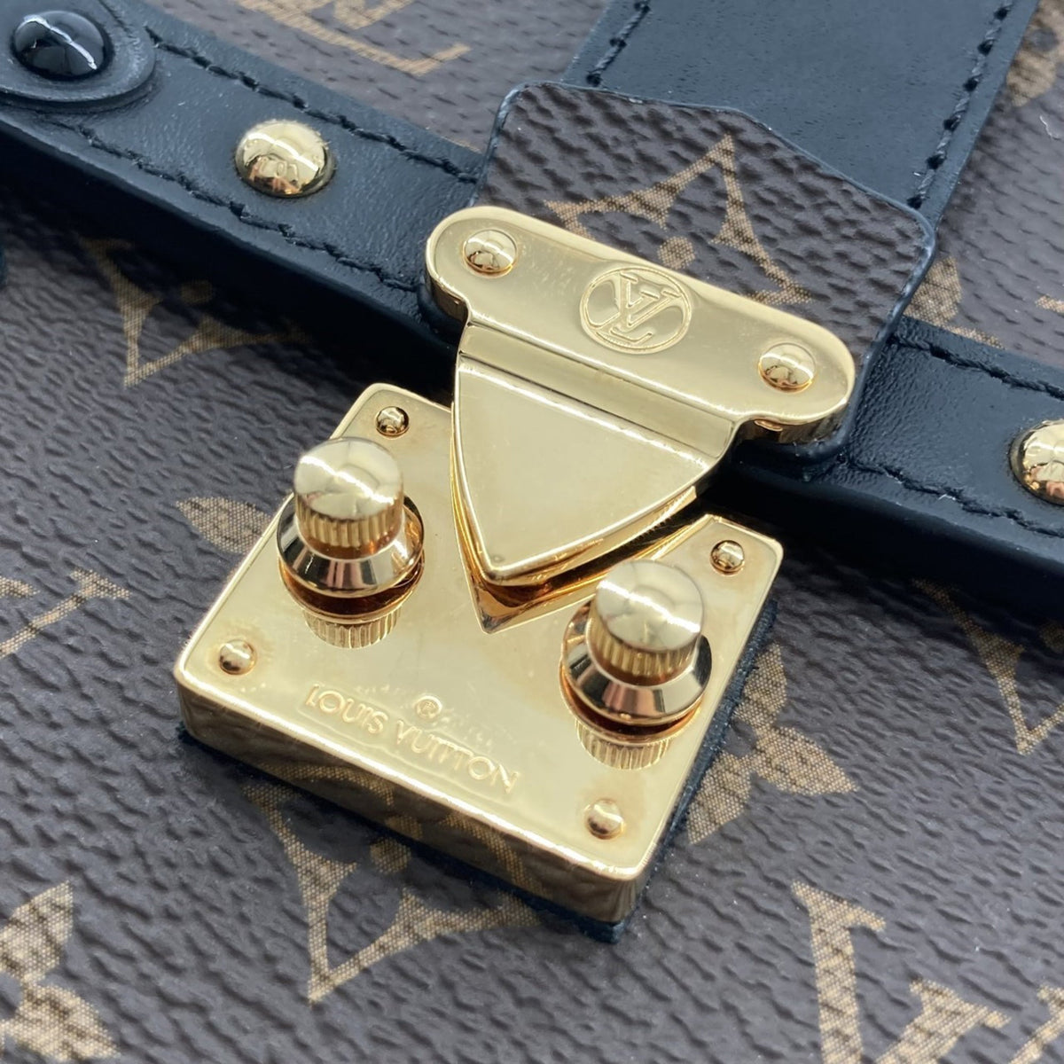 Louis Vuitton Monogram Pochette Trunk Verticale