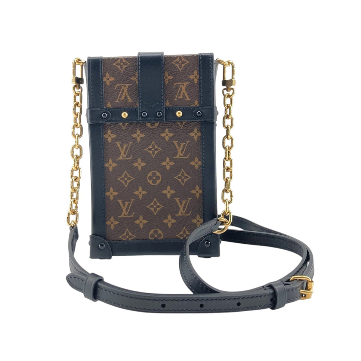 Louis Vuitton Monogram Pochette Trunk Verticale
