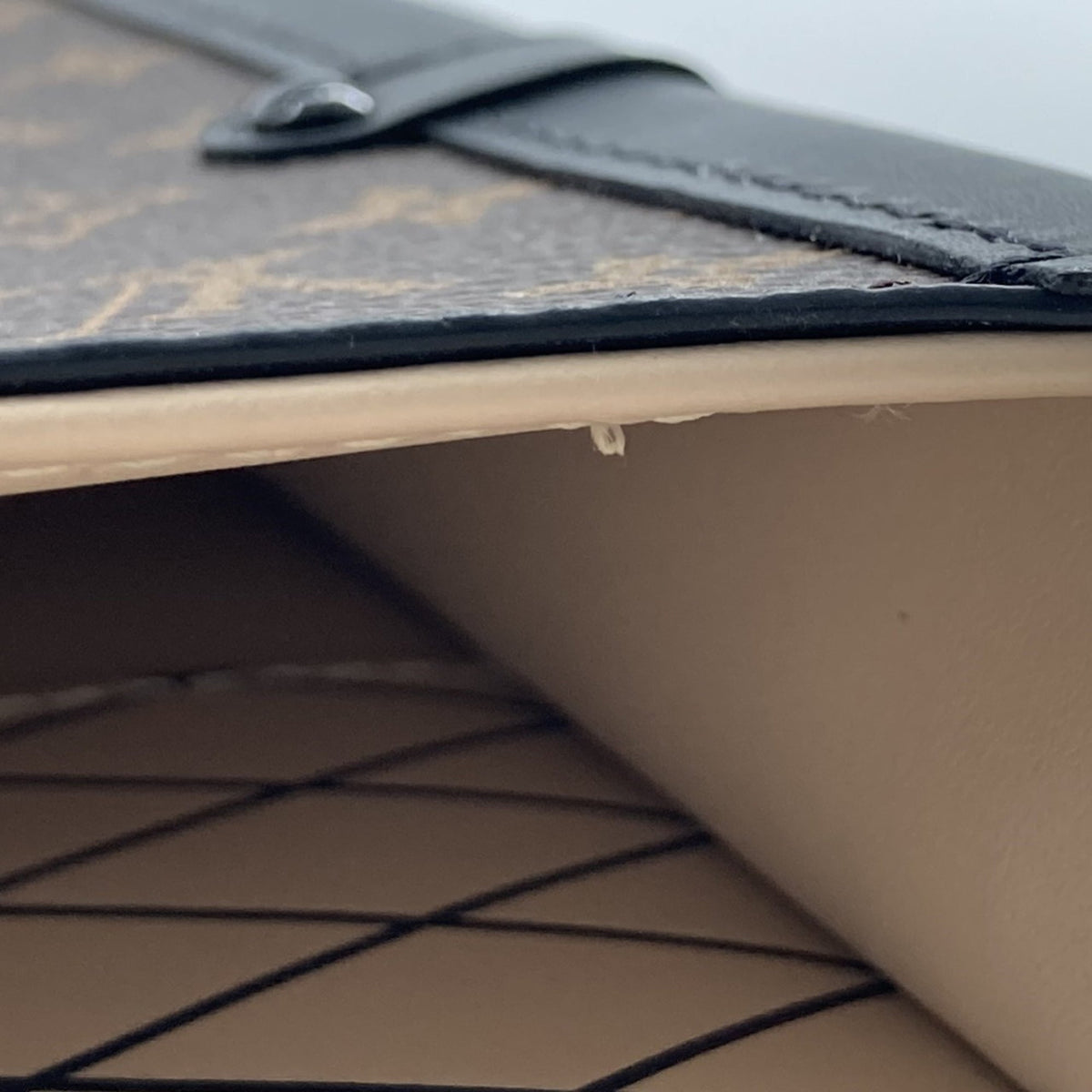 Louis Vuitton Monogram Pochette Trunk Verticale
