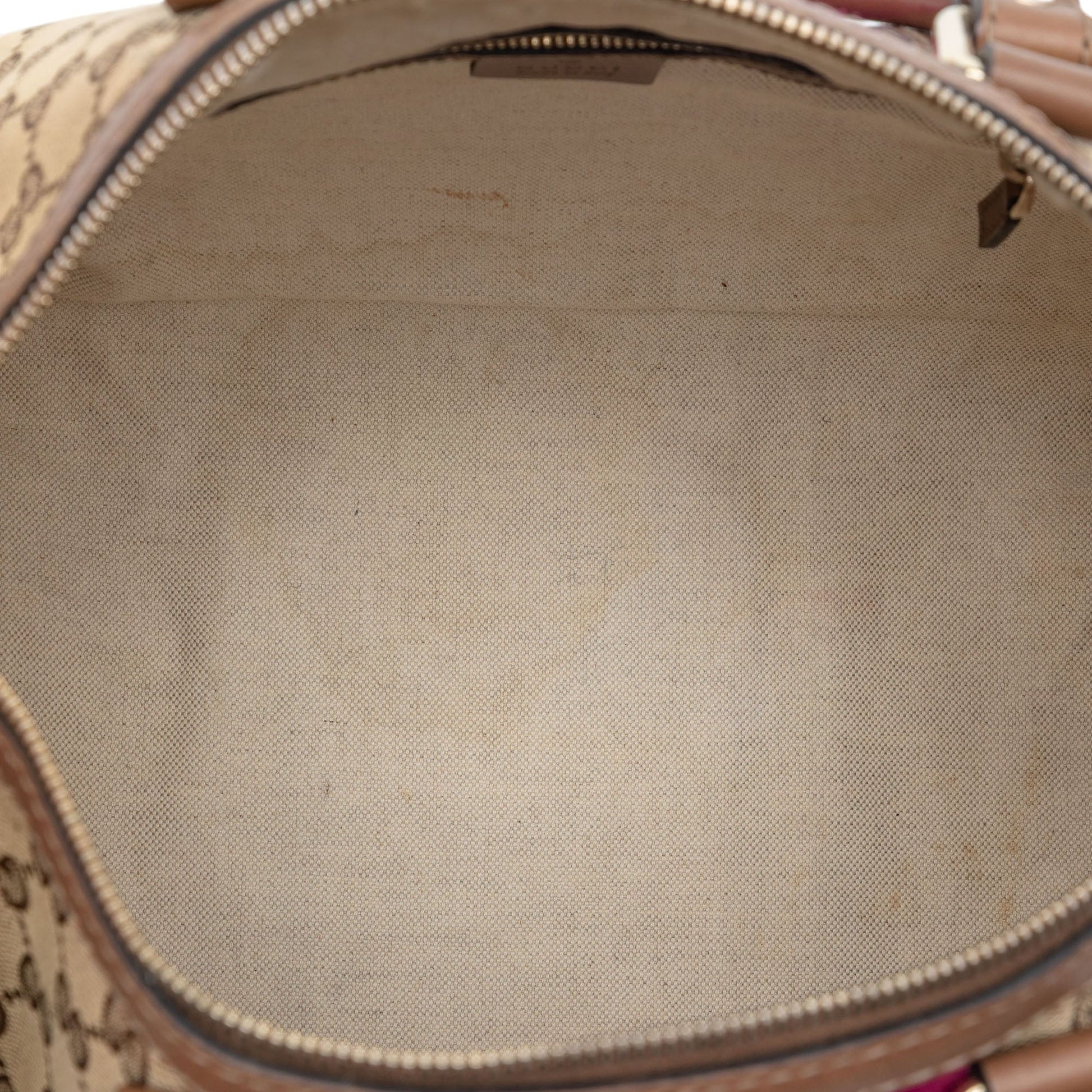 Gucci Medium GG Canvas Web Joy Boston Bag