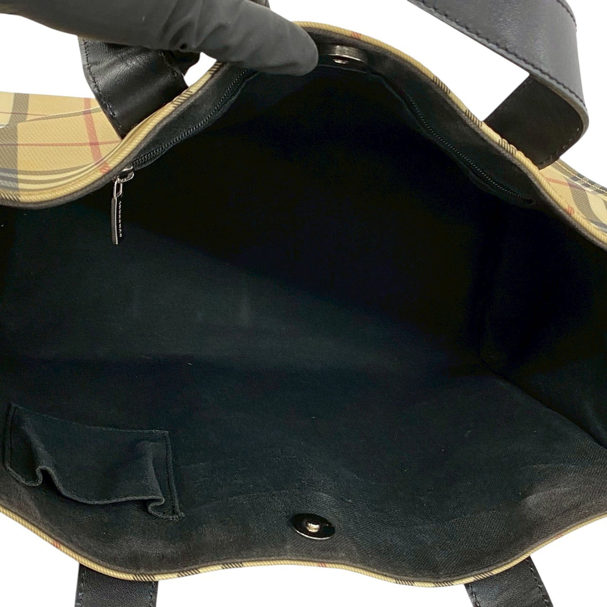 Burberry House Check Coated Canvas Tote
