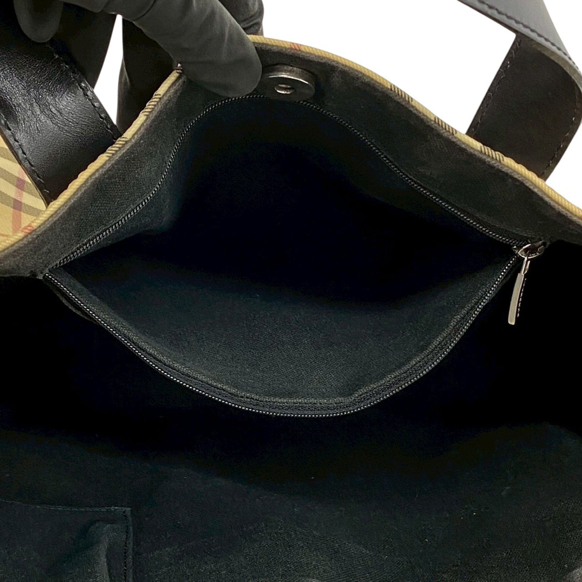 Burberry House Check Coated Canvas Tote