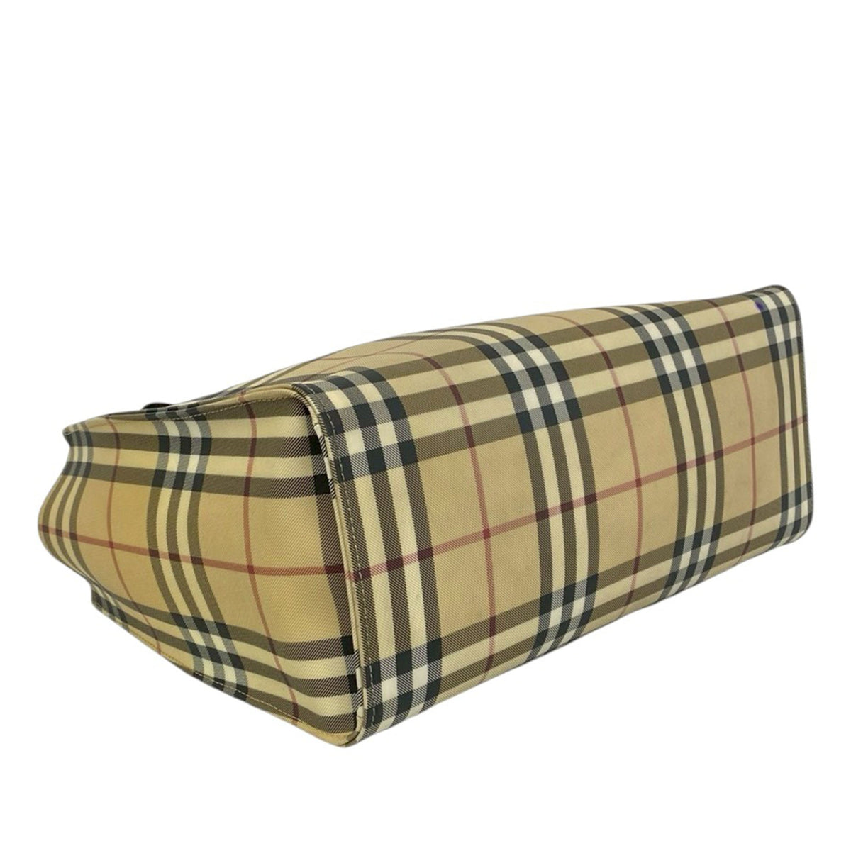 Burberry House Check Coated Canvas Tote