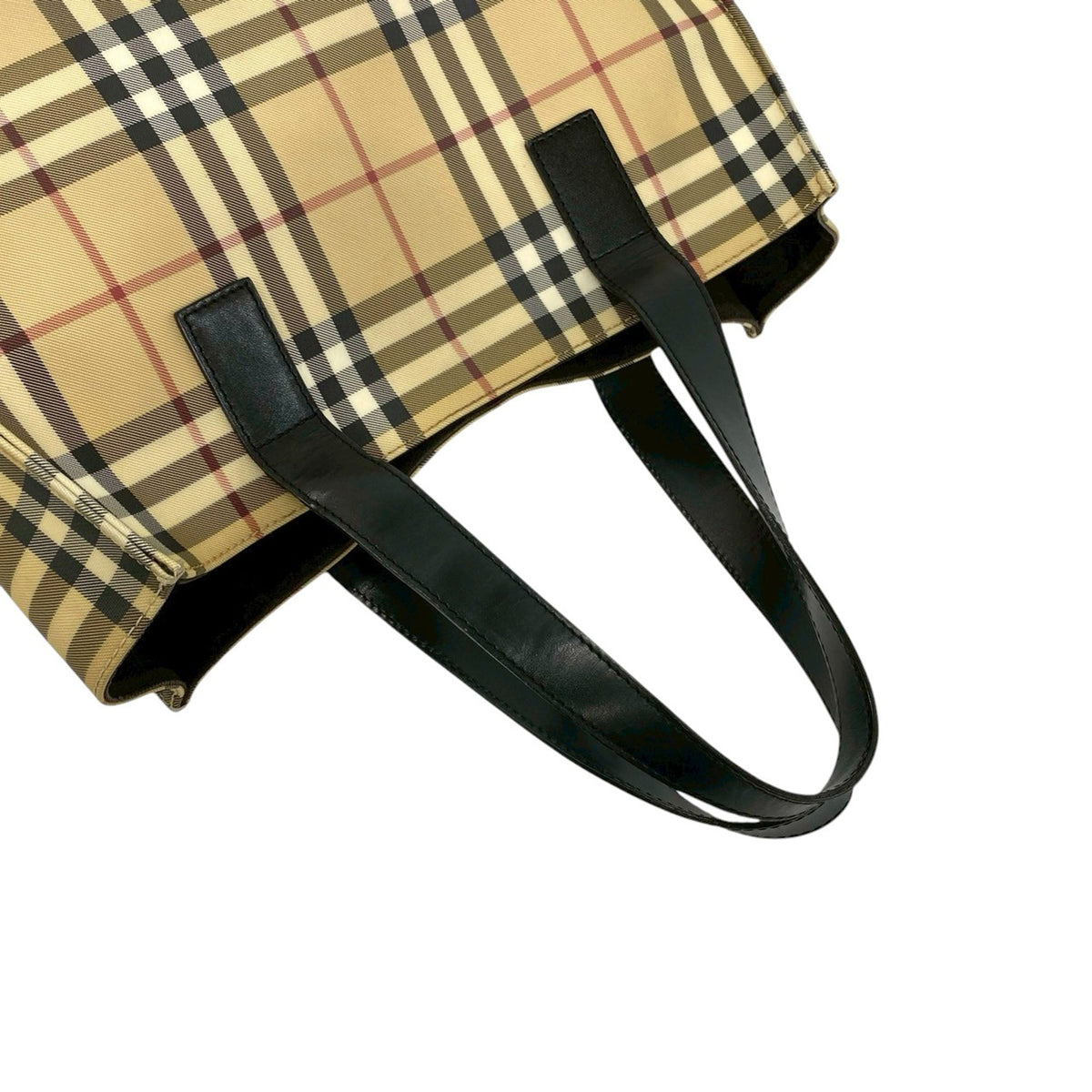 Burberry House Check Coated Canvas Tote