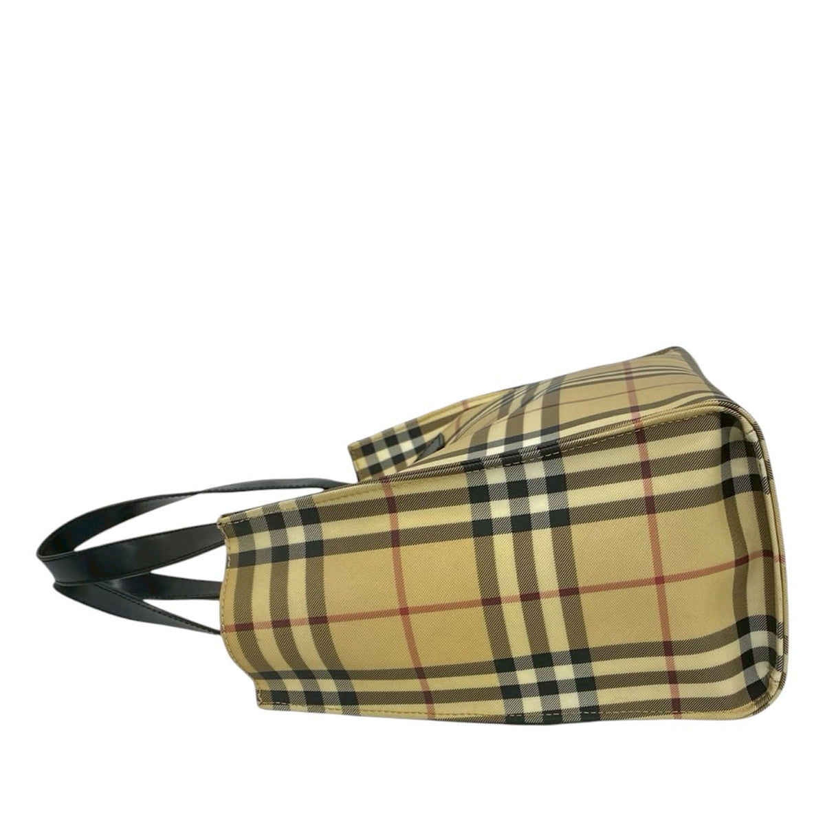 Burberry House Check Coated Canvas Tote