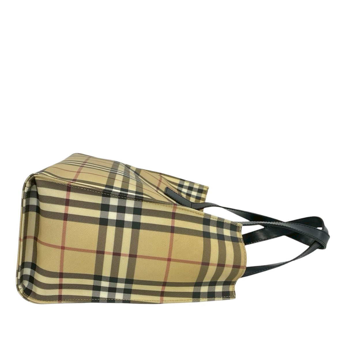 Burberry House Check Coated Canvas Tote