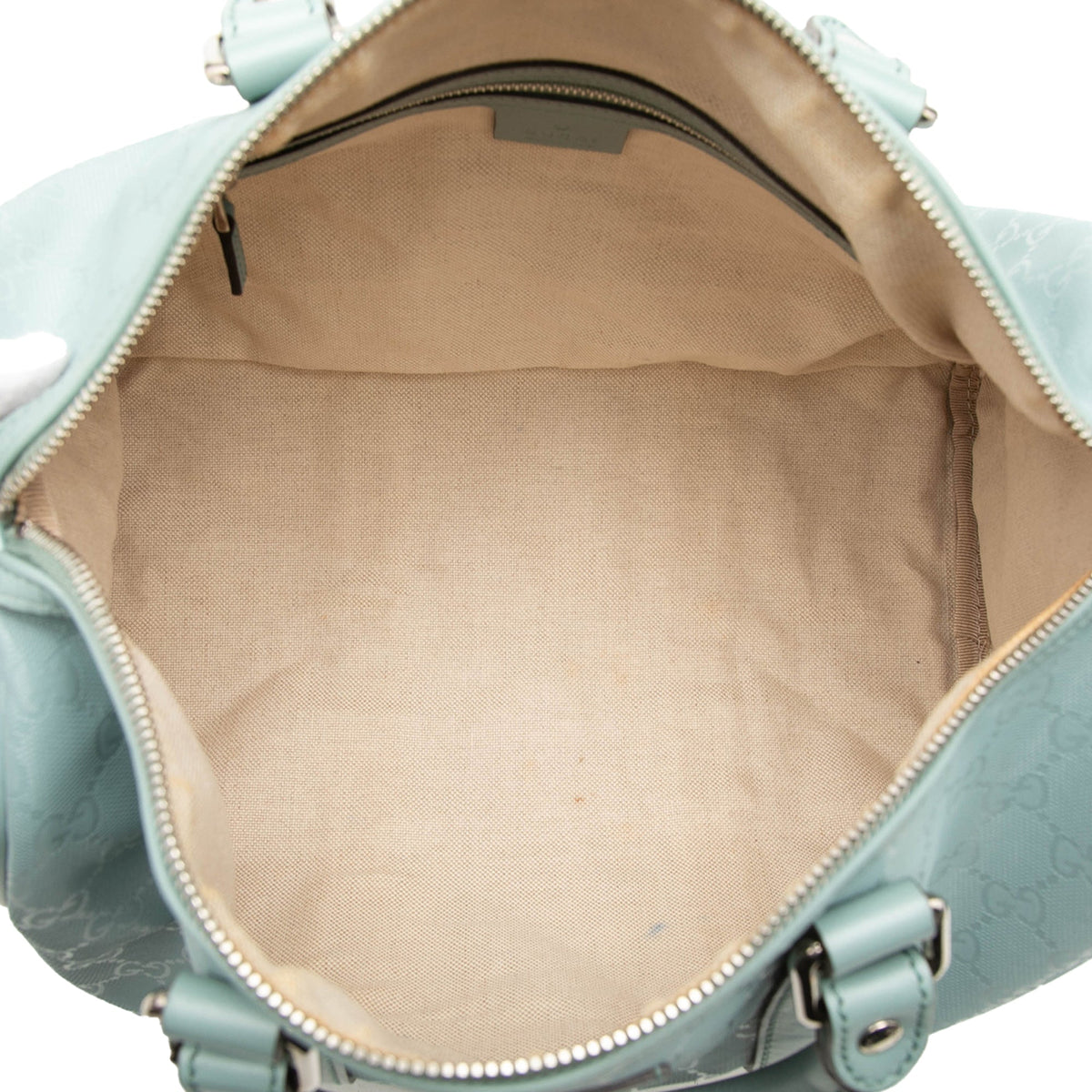 Gucci Medium GG Imprime Joy Boston Bag — Blue