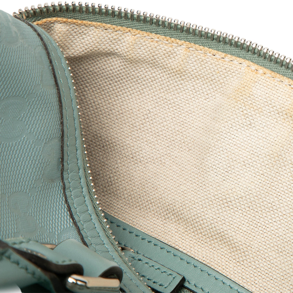 Gucci Medium GG Imprime Joy Boston Bag — Blue