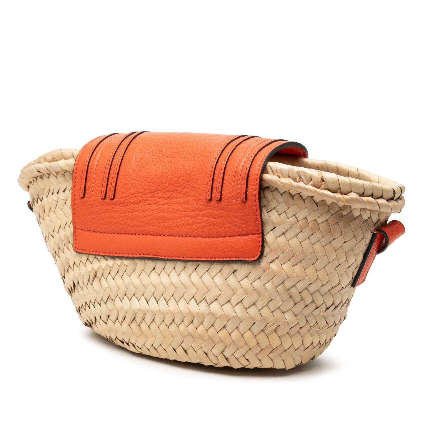 Chloé Mini Raffia Marcie Basket Crossbody