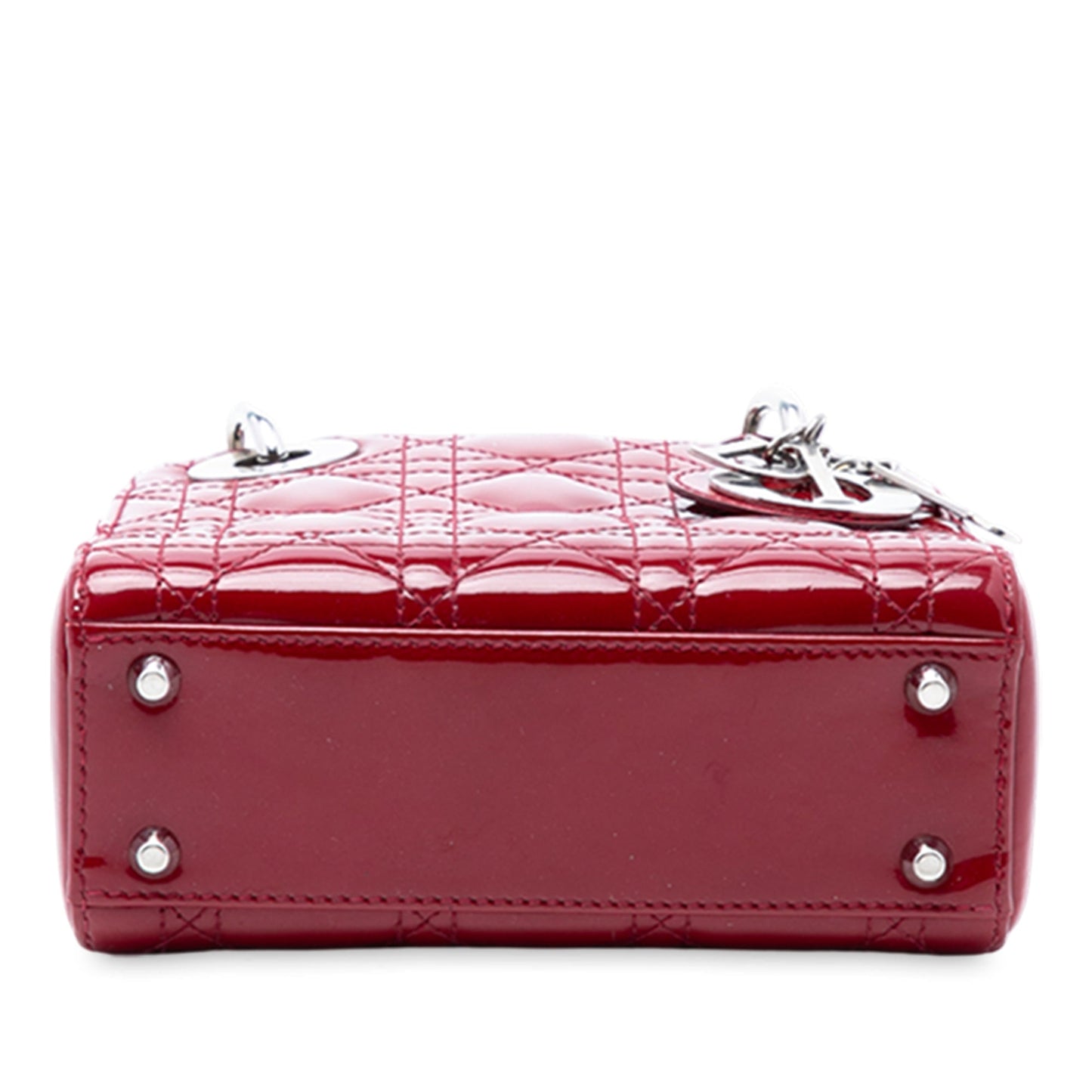 Dior Mini Patent Cannage Lady Dior