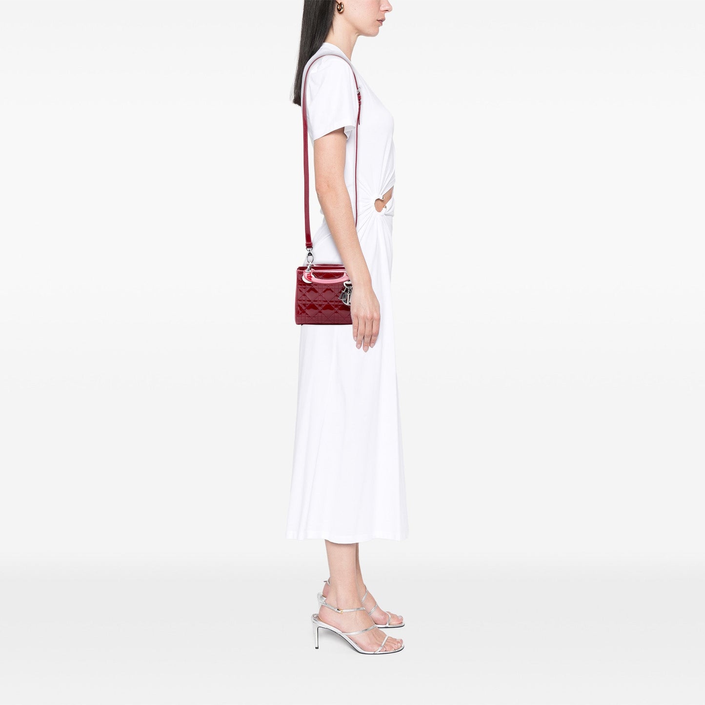 Dior Mini Patent Cannage Lady Dior
