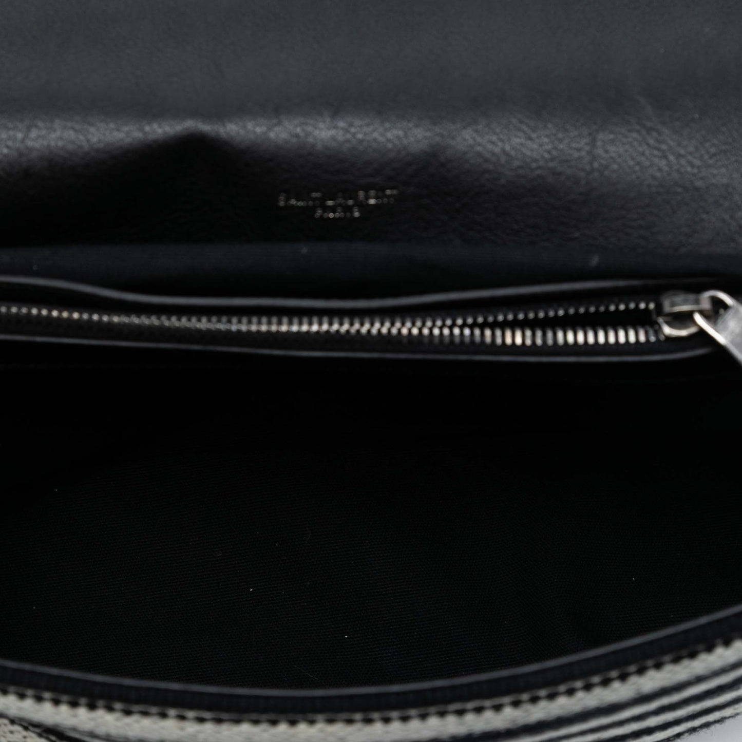 Saint Laurent Large Chevron Berber Monogram College Satchel