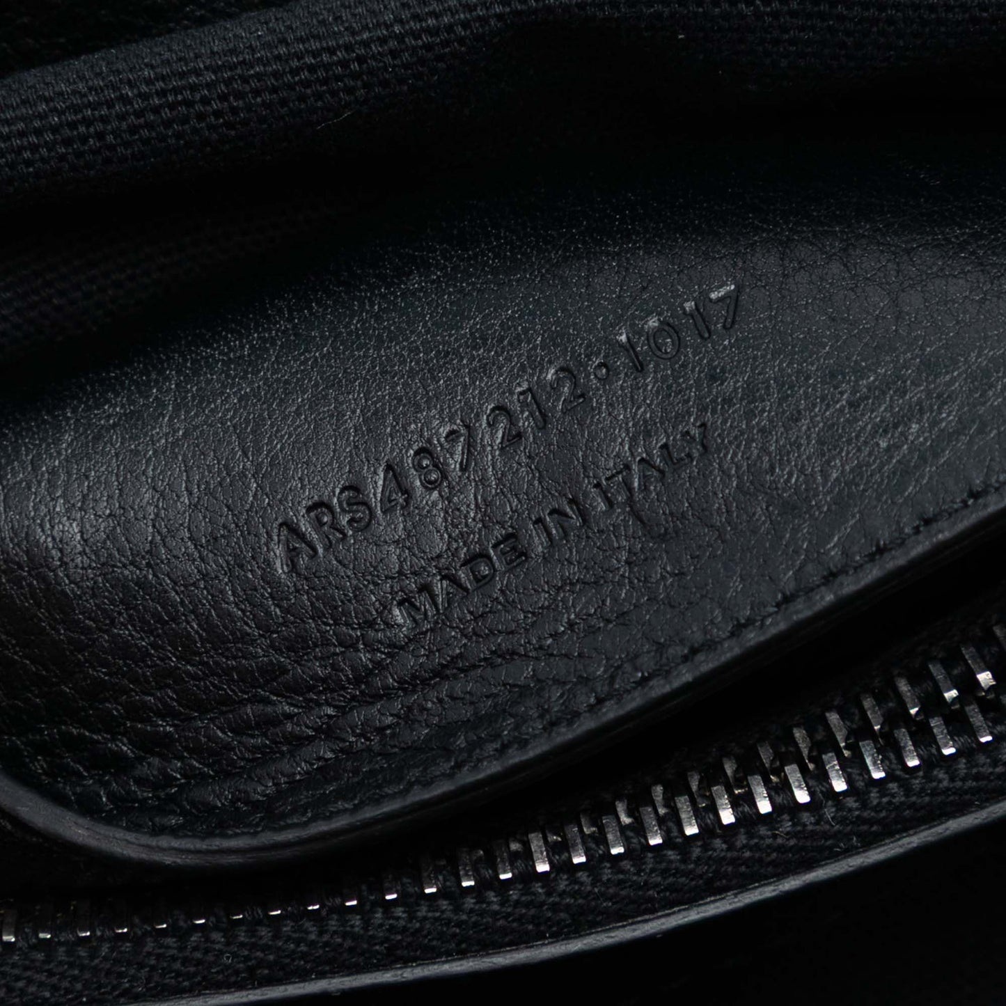 Saint Laurent Large Chevron Berber Monogram College Satchel
