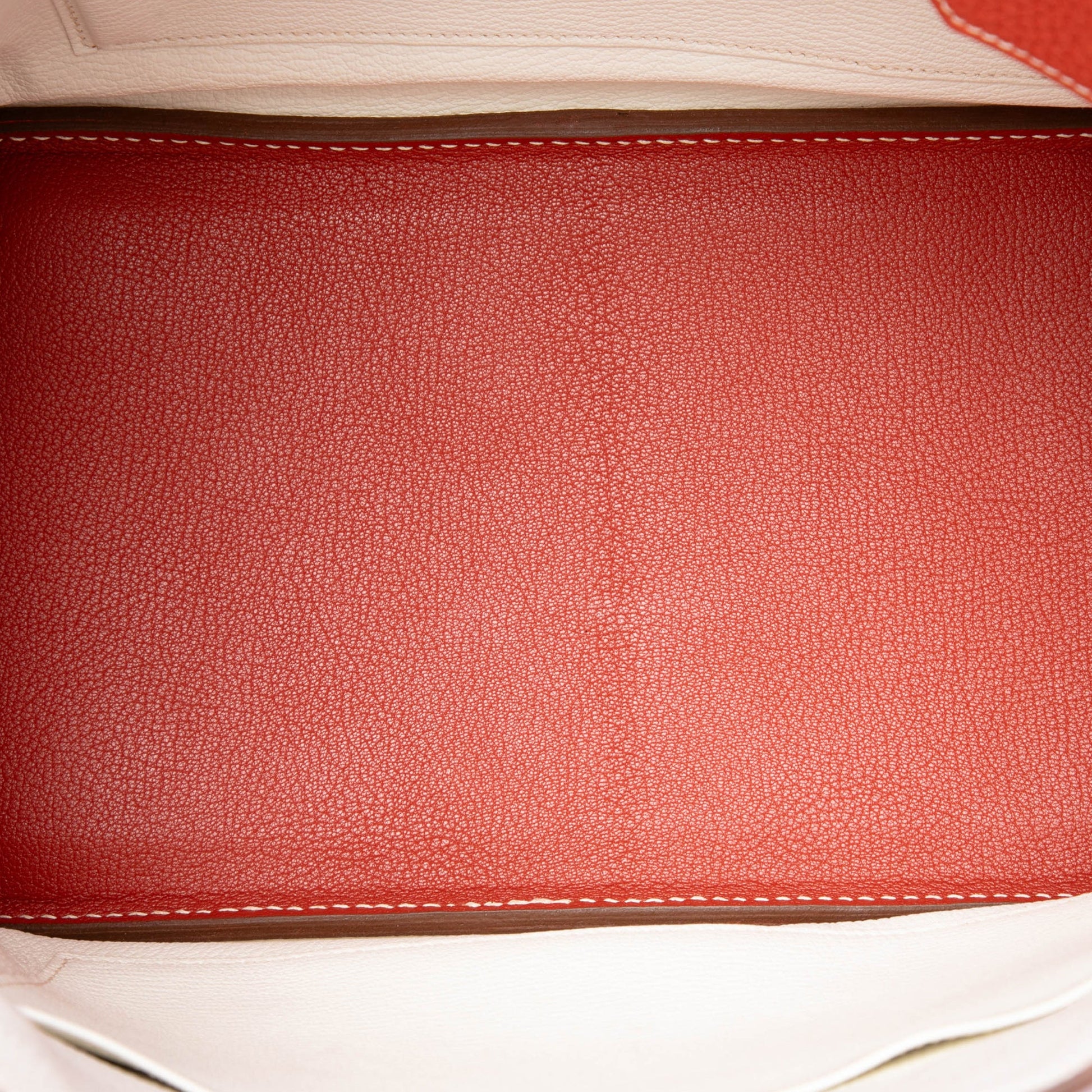 Hermès Limited Edition Bicolor Clemence Birkin Retourne 35
