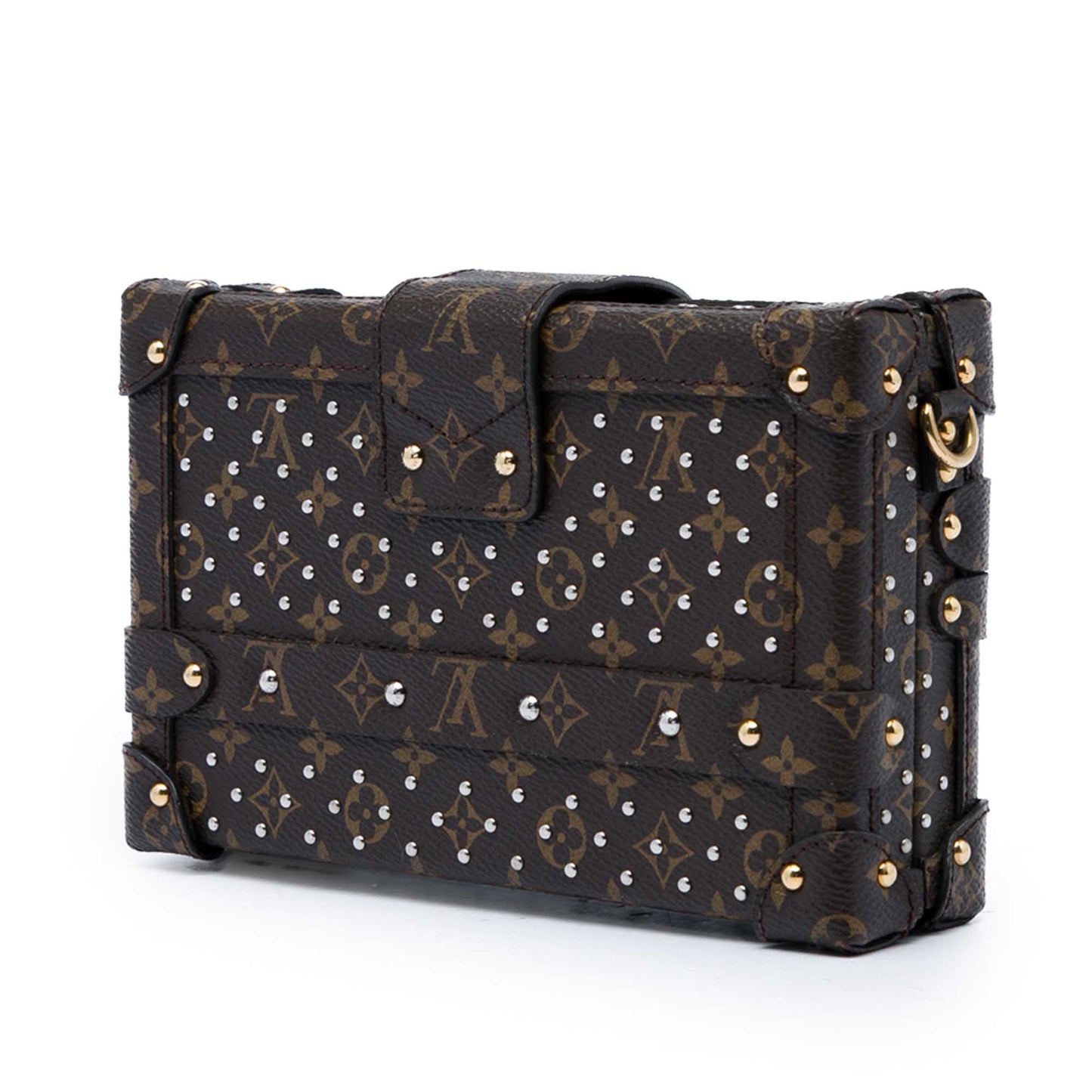 Louis Vuitton Monogram Studded Petite Malle