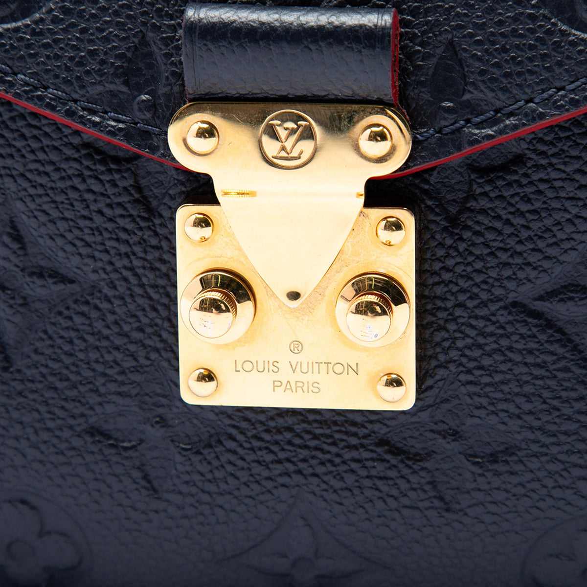 Louis Vuitton Monogram Empreinte Pochette Metis — Blue