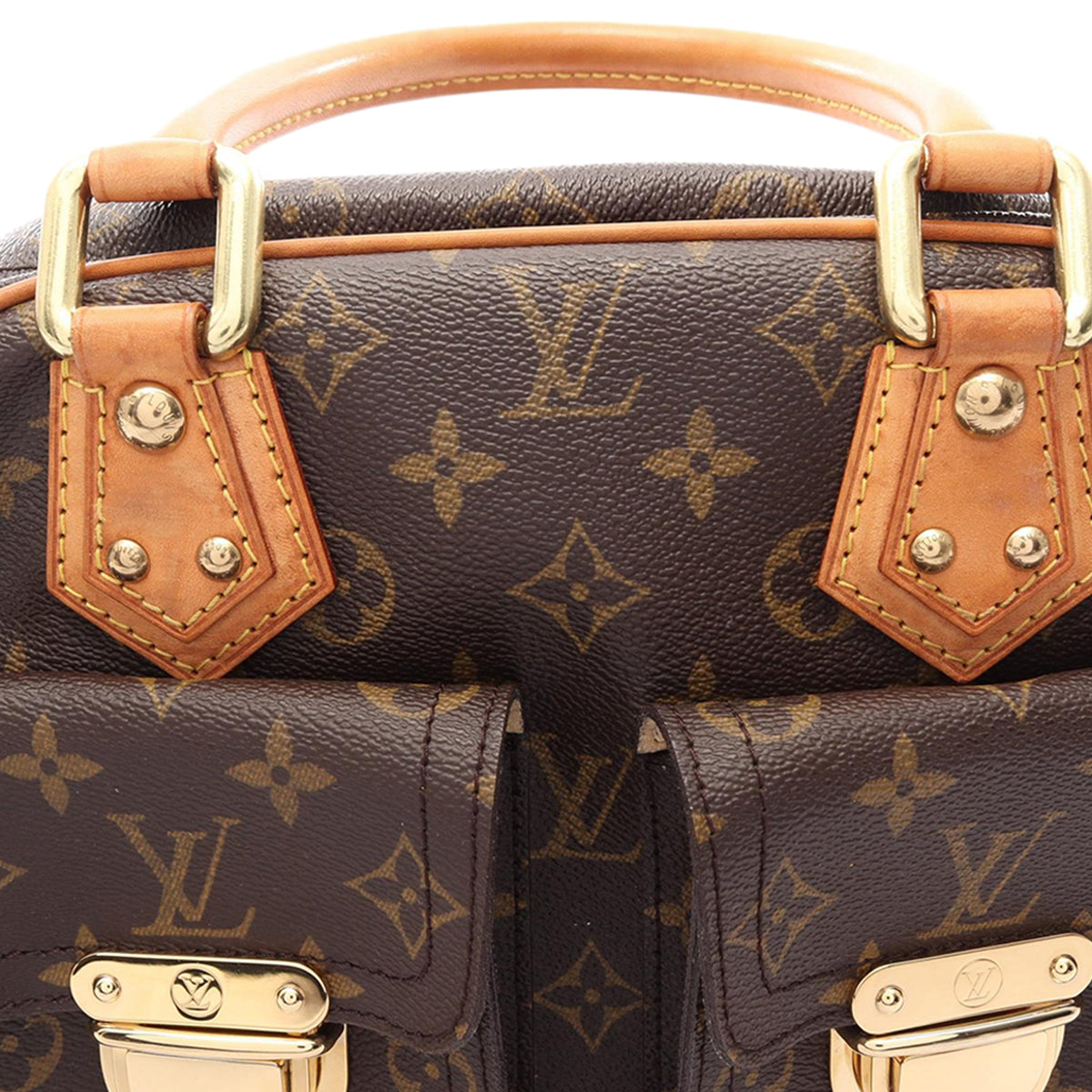 Louis Vuitton Monogram Manhattan PM — Brown