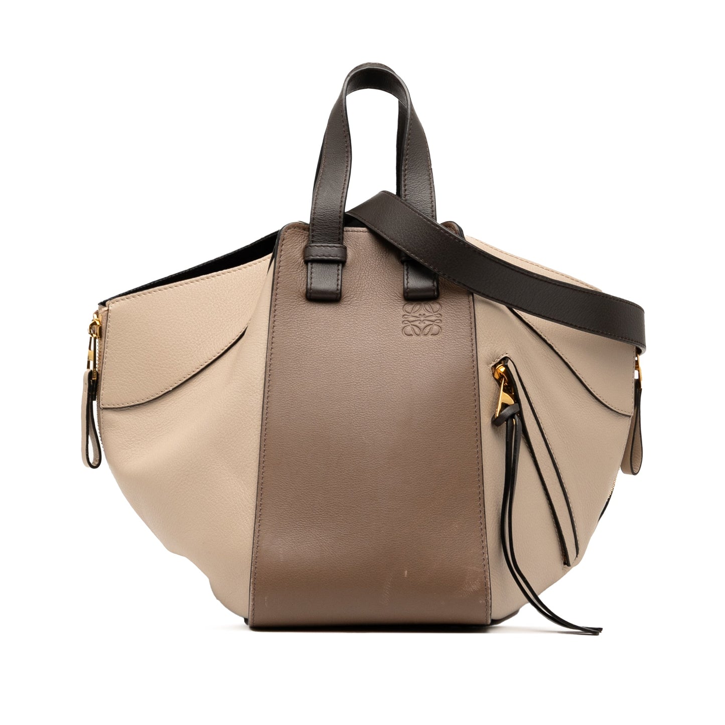 LOEWE Small Tricolor Soft Grained Calfskin Hammock Bag
