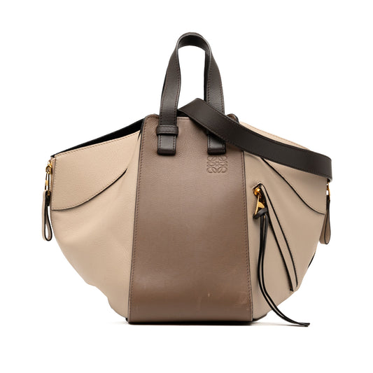 LOEWE Small Tricolor Soft Grained Calfskin Hammock Bag