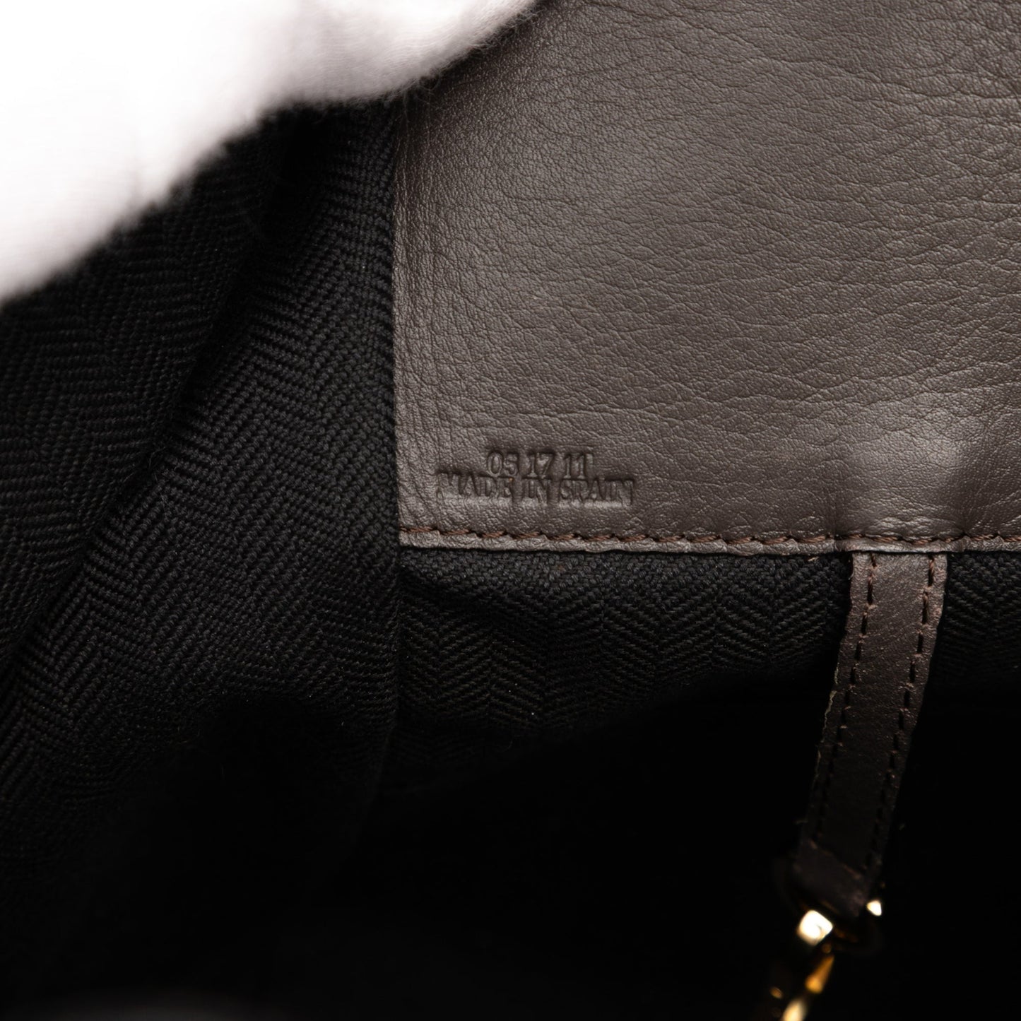 LOEWE Small Tricolor Soft Grained Calfskin Hammock Bag
