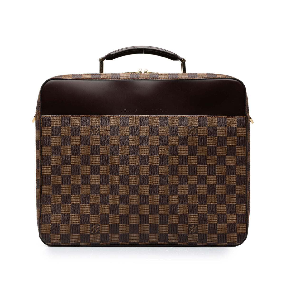 Louis Vuitton Damier Ebene Porte Ordinateur Sabana — Brown