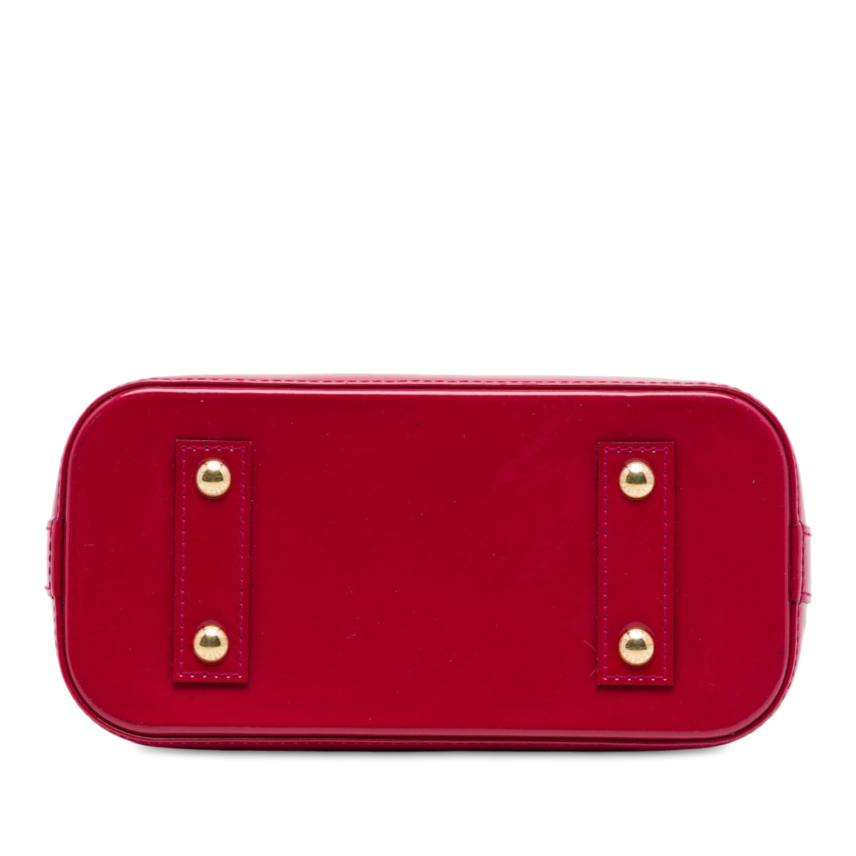 Louis Vuitton Monogram Vernis Alma BB — Pink