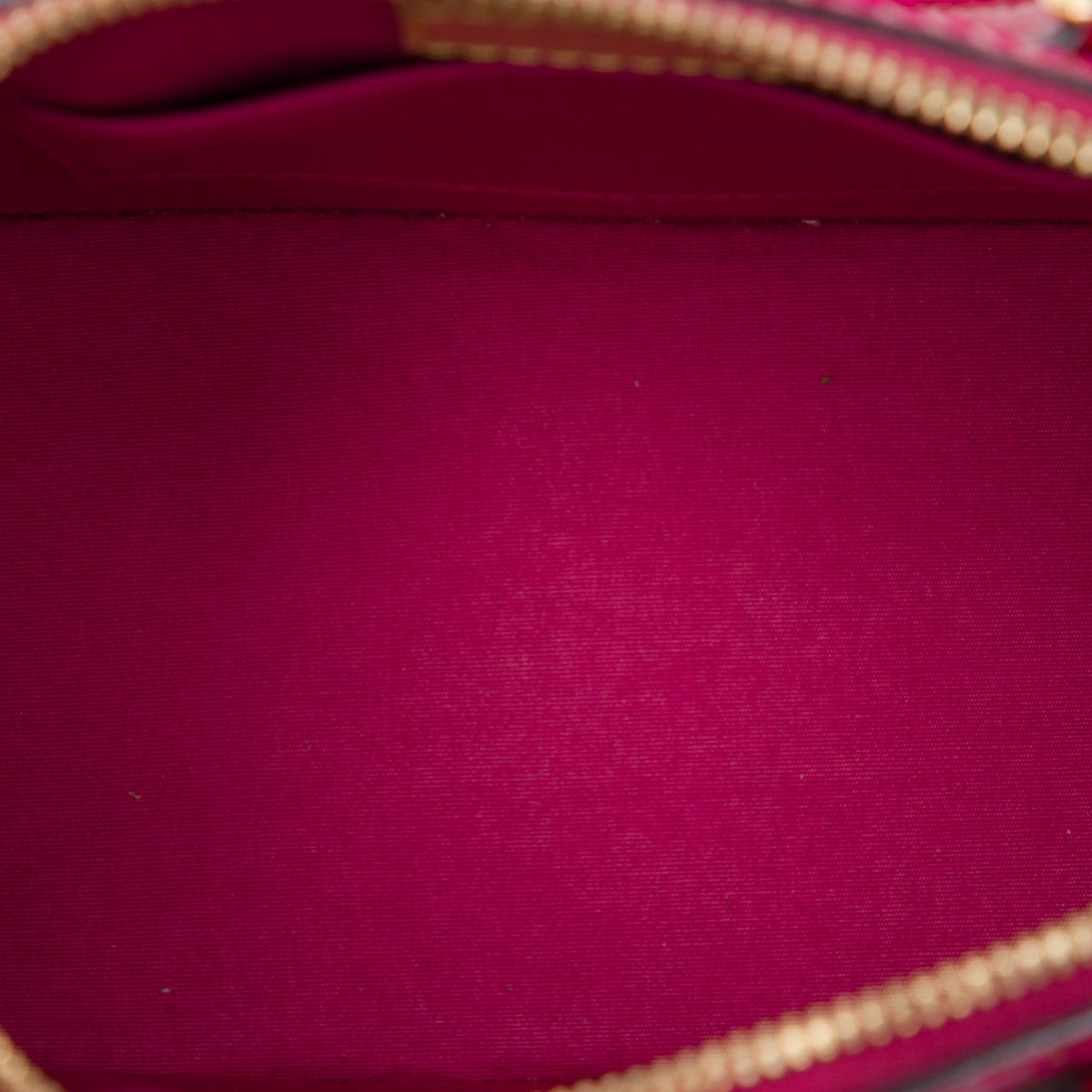 Louis Vuitton Monogram Vernis Alma BB — Pink
