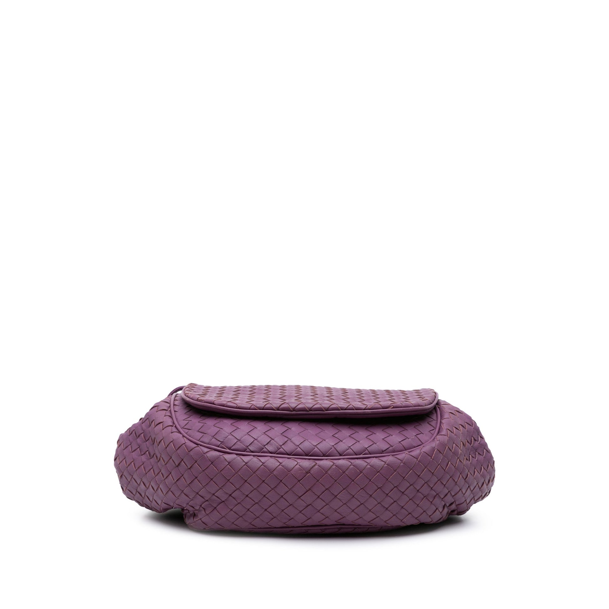 Bottega Veneta Nappa Intrecciato Flap Crossbody