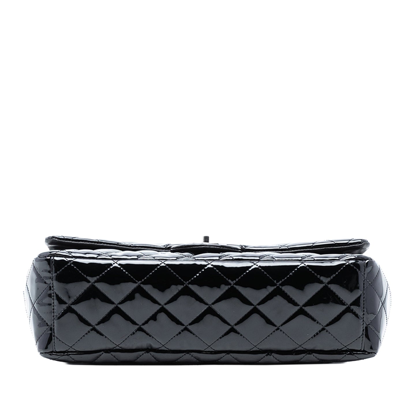 Chanel Maxi Classic Patent Double Flap