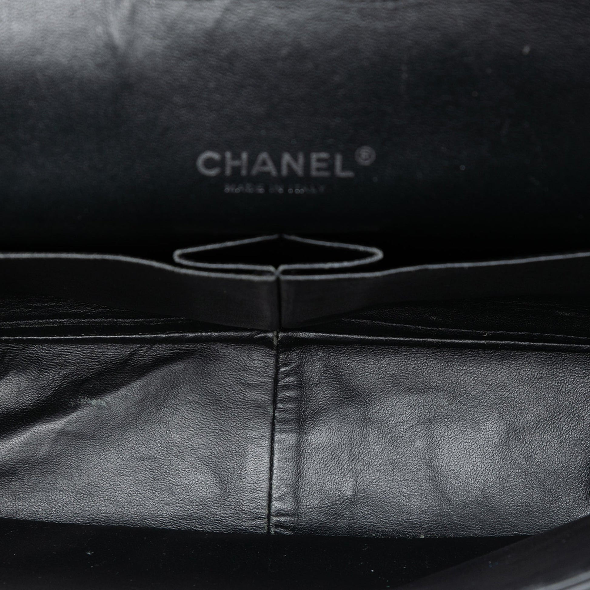 Chanel Maxi Classic Patent Double Flap