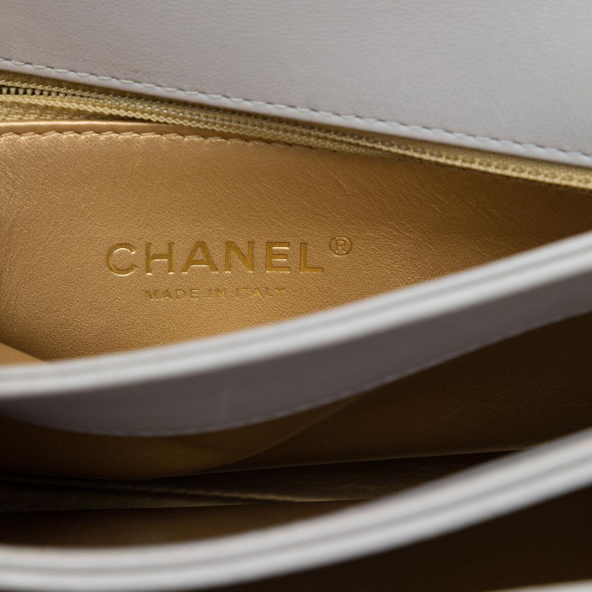 Chanel Medium Lambskin Trendy Spirit Top Handle Bag