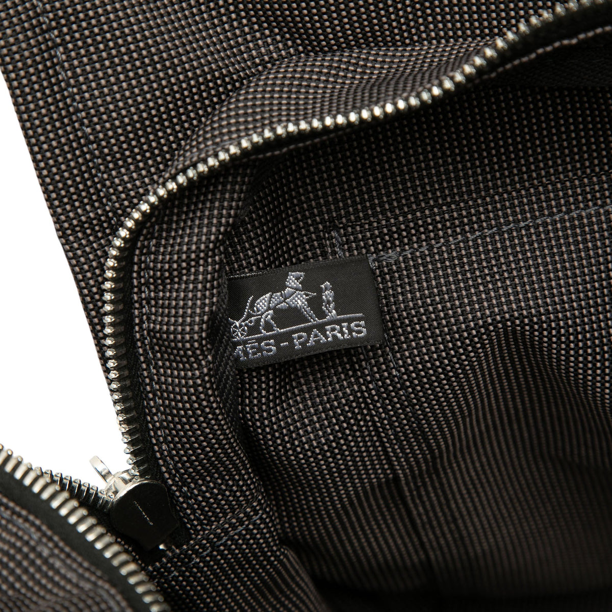 Hermès Canvas Herline MM — Gray