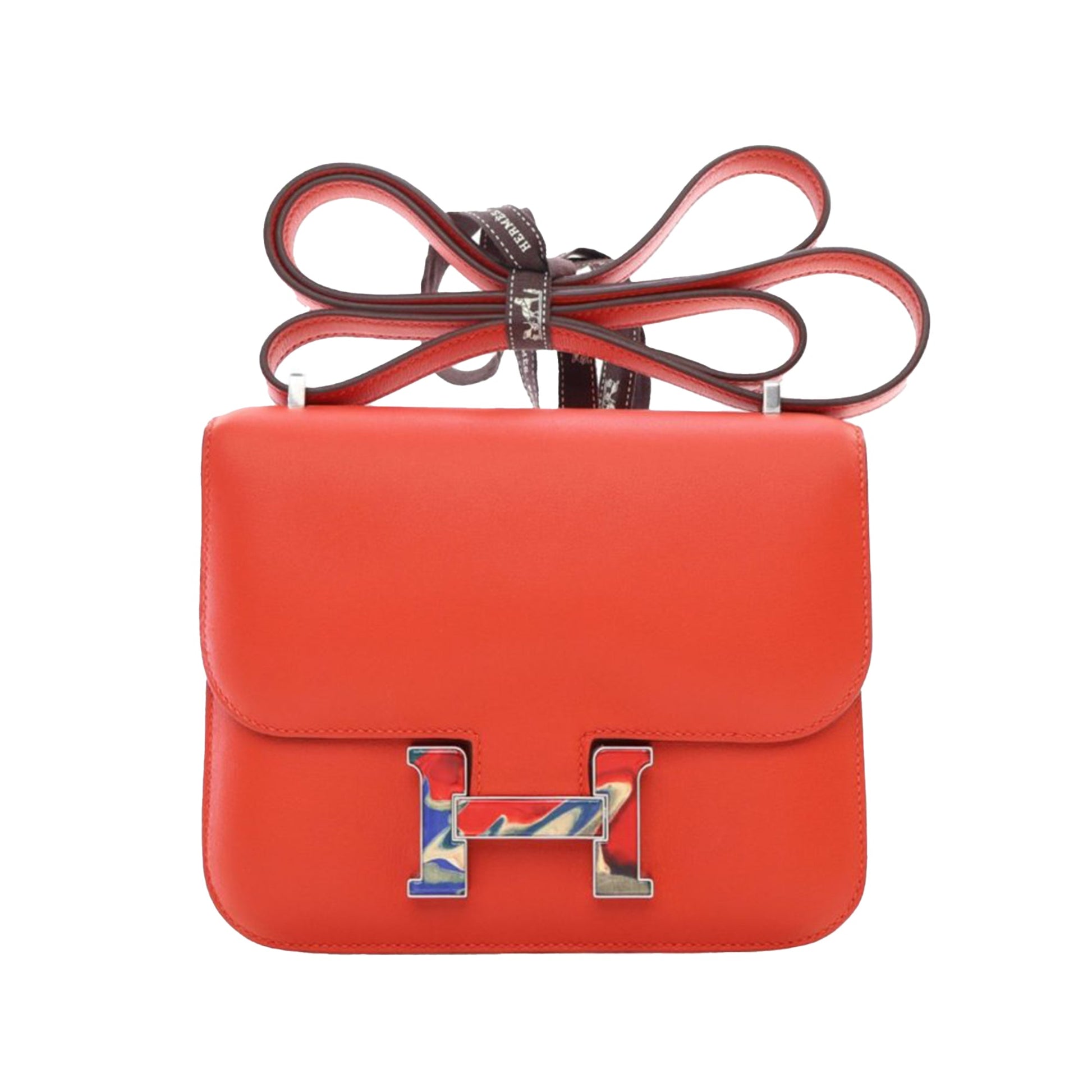 HermÃ¨s Mini Swift Marble Constance 18