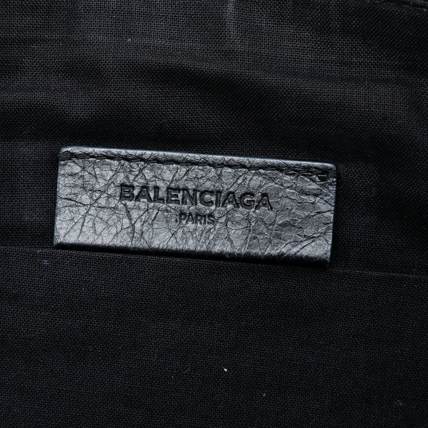 Balenciaga Lambskin Motocross Giant 12 Zip Around Flat Clutch