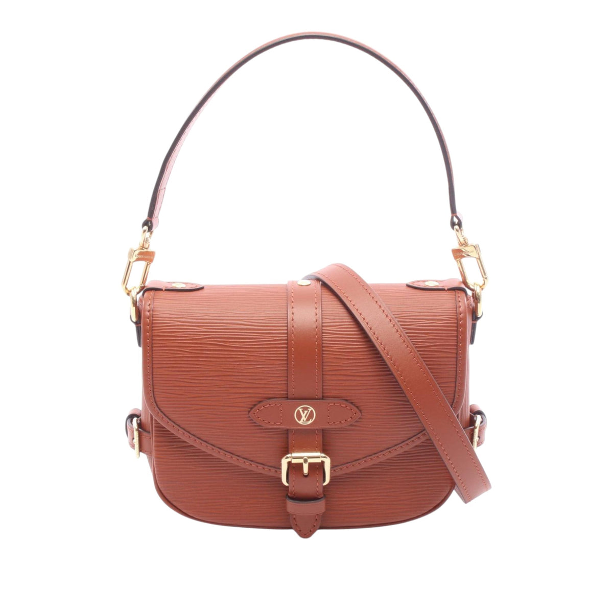 Louis Vuitton Epi Saumur BB — Brown