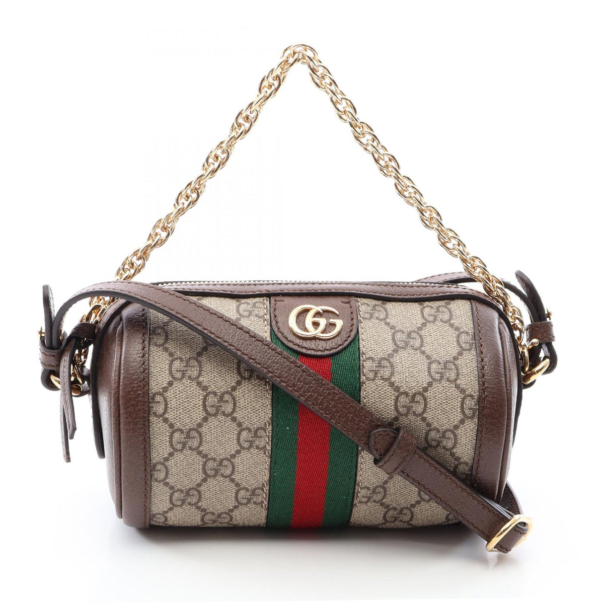 Gucci Mini GG Supreme Web Ophidia Satchel
