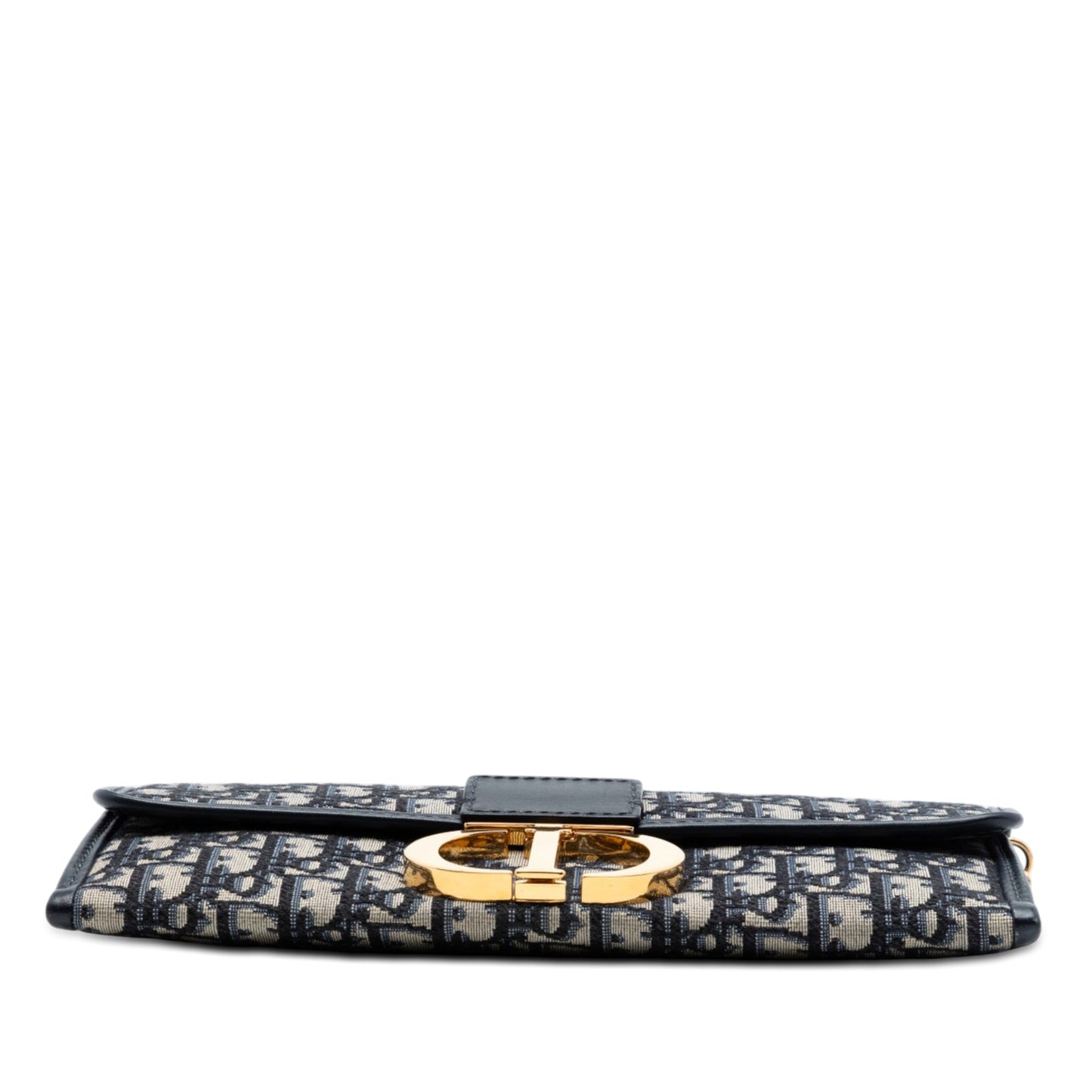 Dior Oblique Canvas 30 Montaigne Clutch With Chain