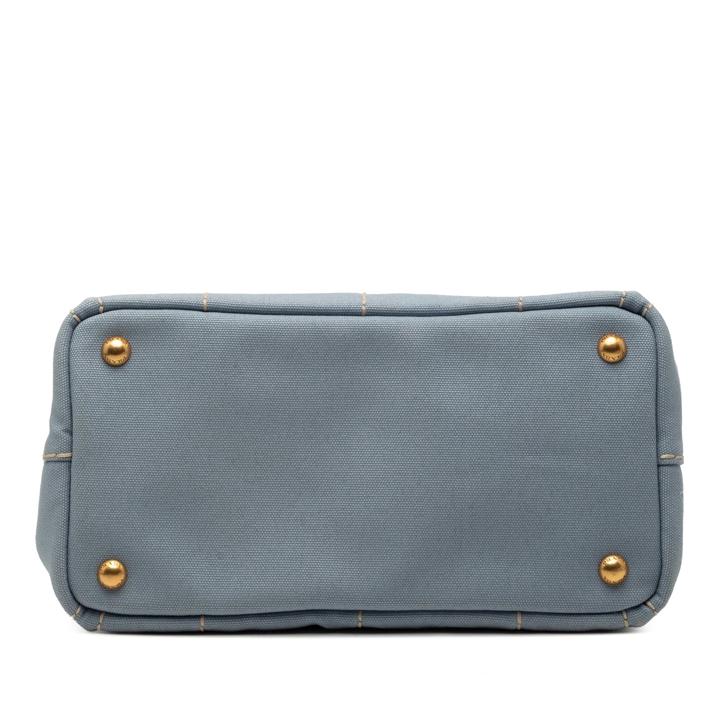 Prada Small Canvas Canapa Logo Satchel