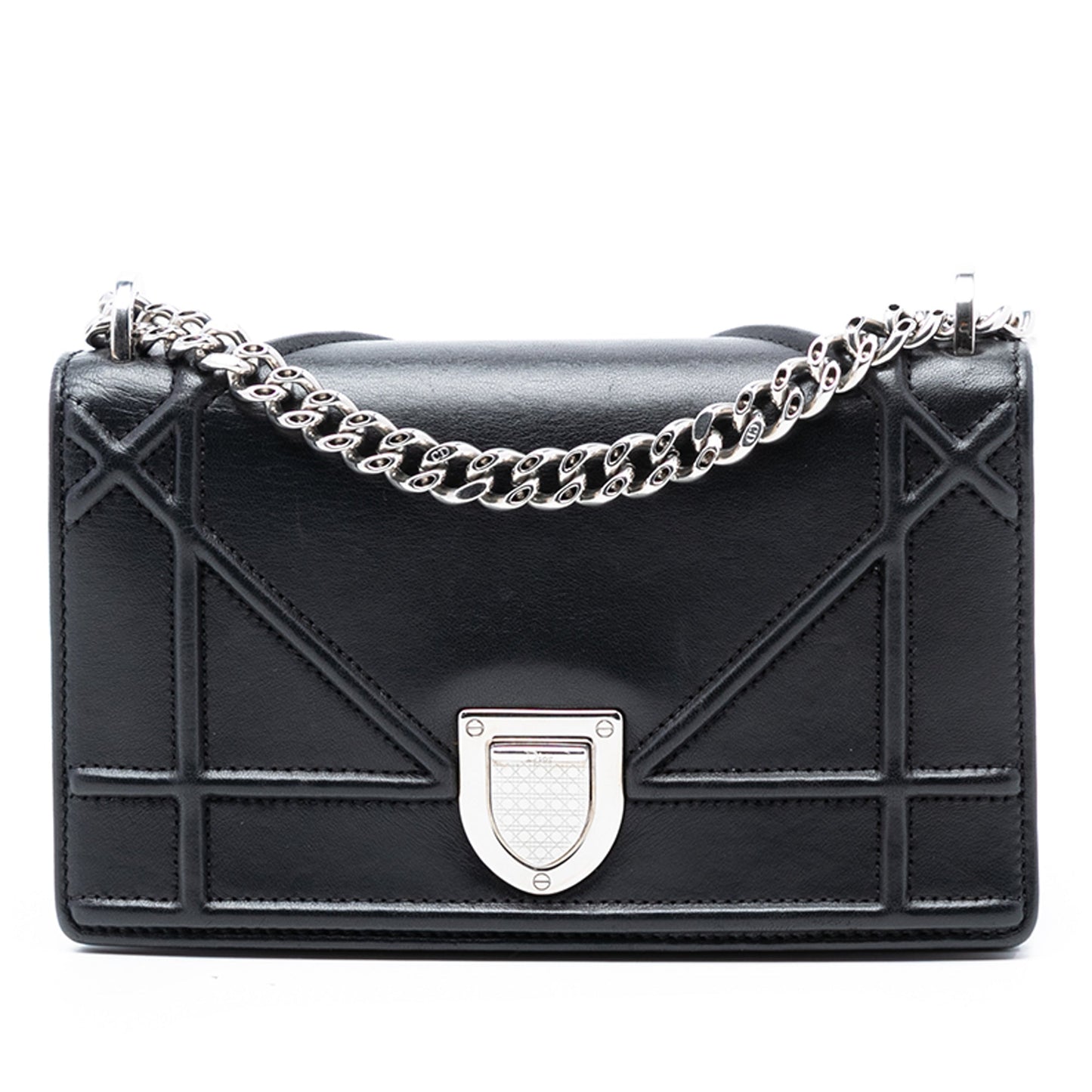 Dior Mini Lambskin Diorama Flap